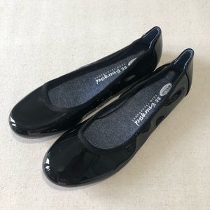 Dr Sholls Ballet Flats - Black Patent Leather NWOT